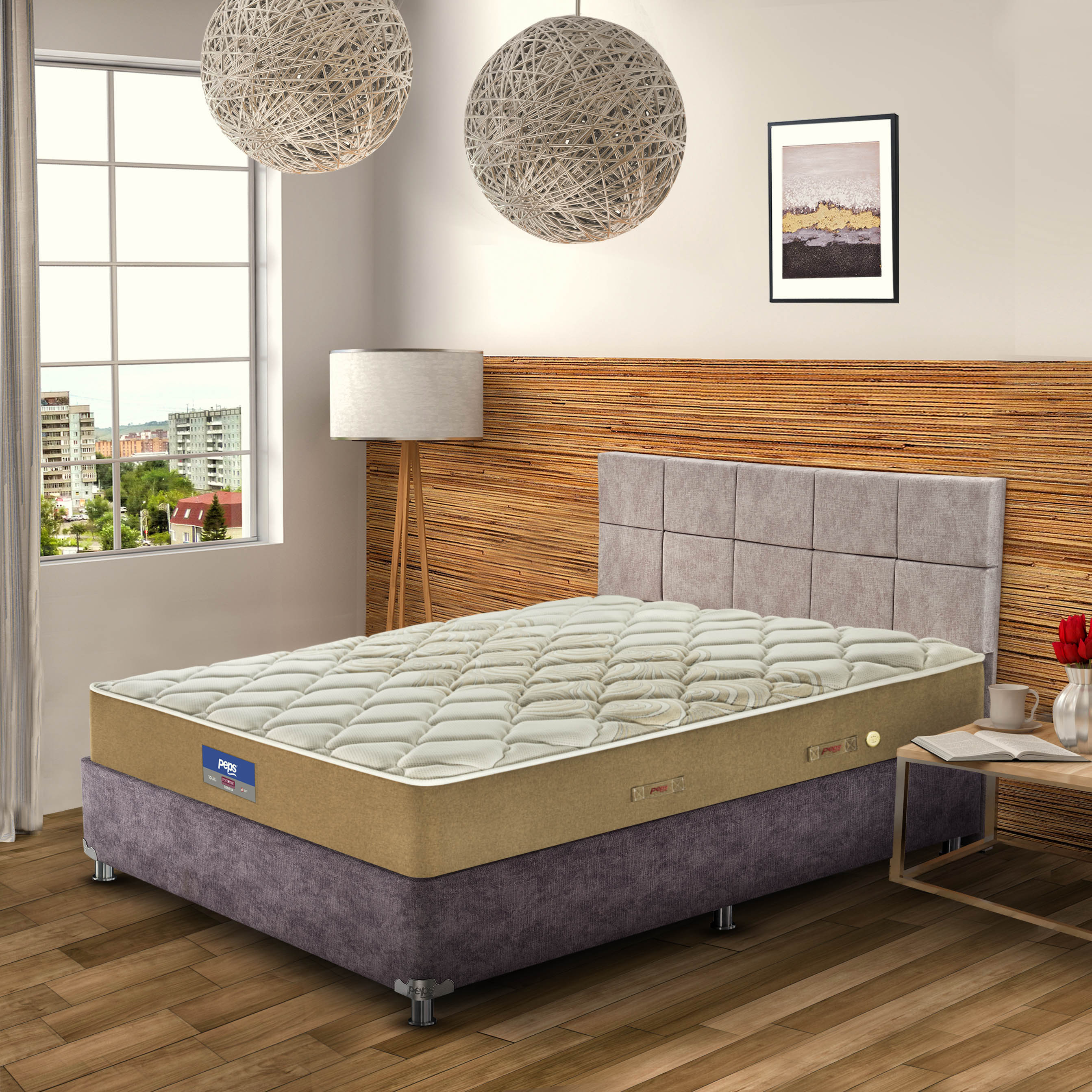 Geneva Restonic Spring Mattress Premium Mattress Online Peps India